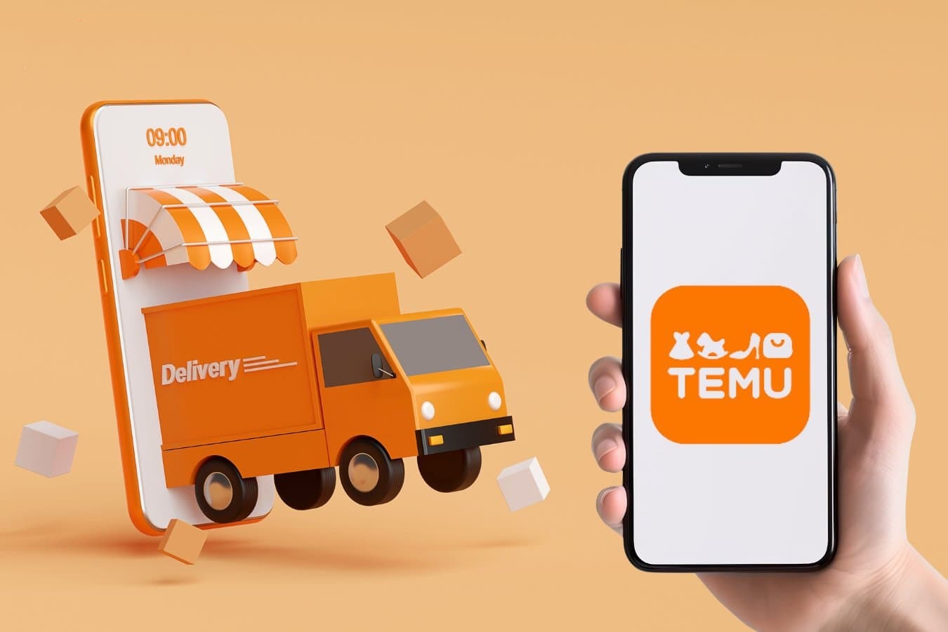 Vorteile des Versanddienstes von Temu