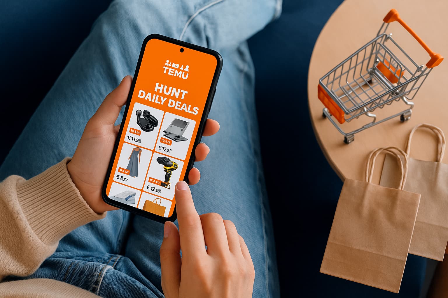 Tägliche Temu-Deals jagen für maximale Einsparungen