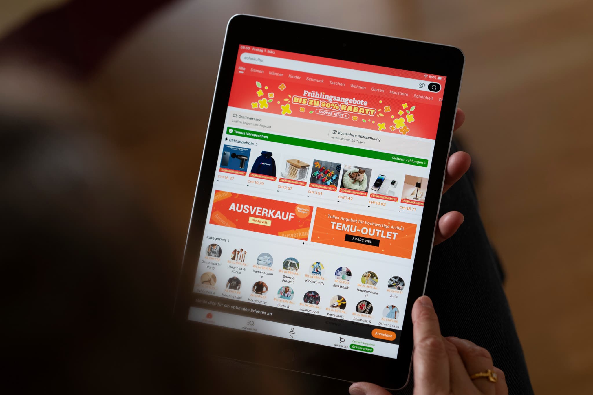 Sicherheitseinstellungen und App-Berechtigungen