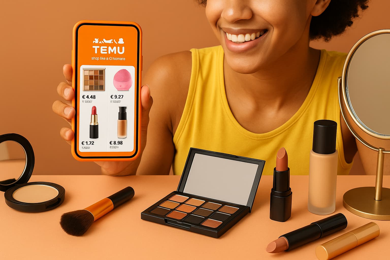 Nutzererlebnis in der Temu App und dessen Einfluss auf Beauty-Käufe