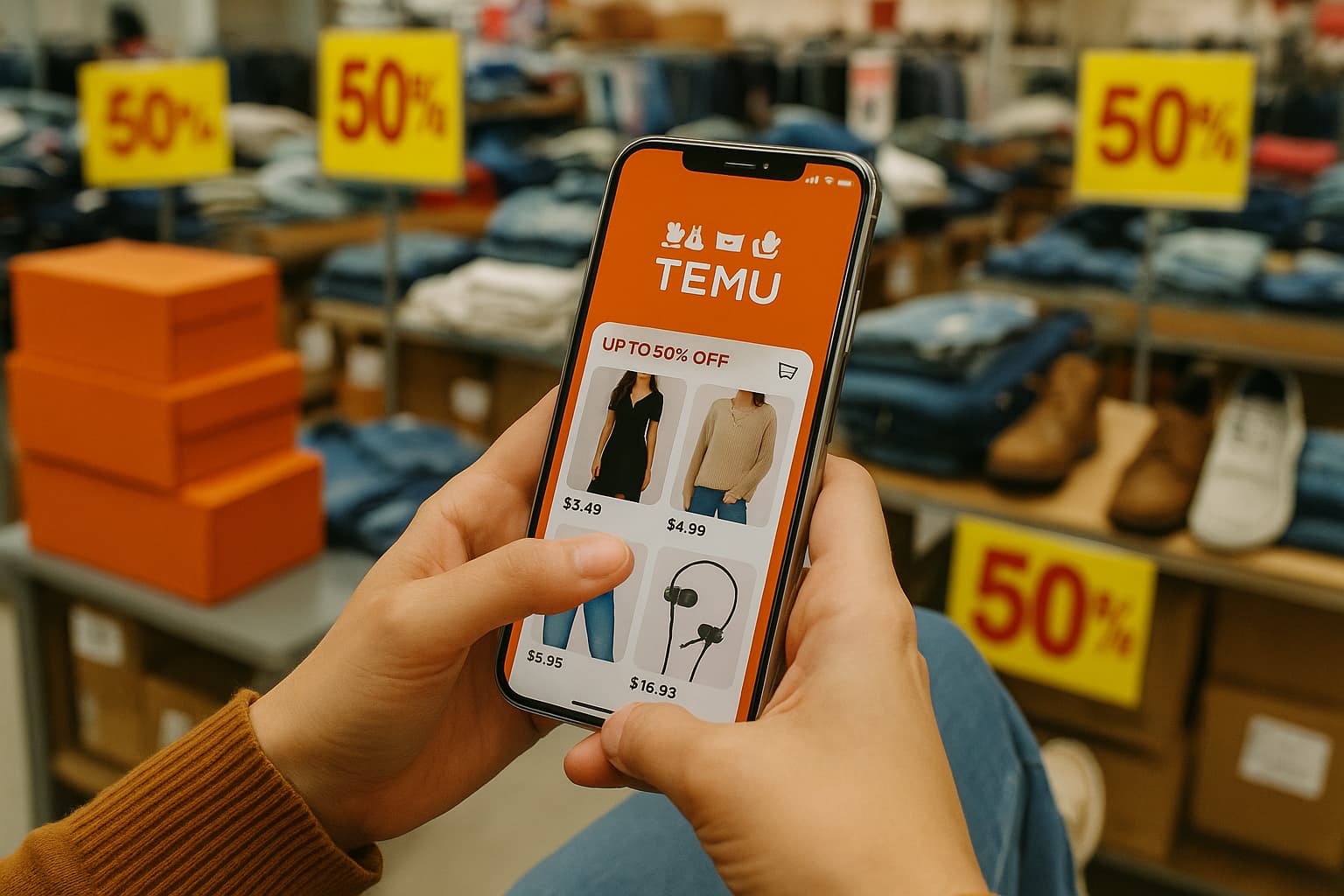Temu-Lagerverkauf: So finden Sie die besten Angebote auf der beliebten Shopping-App