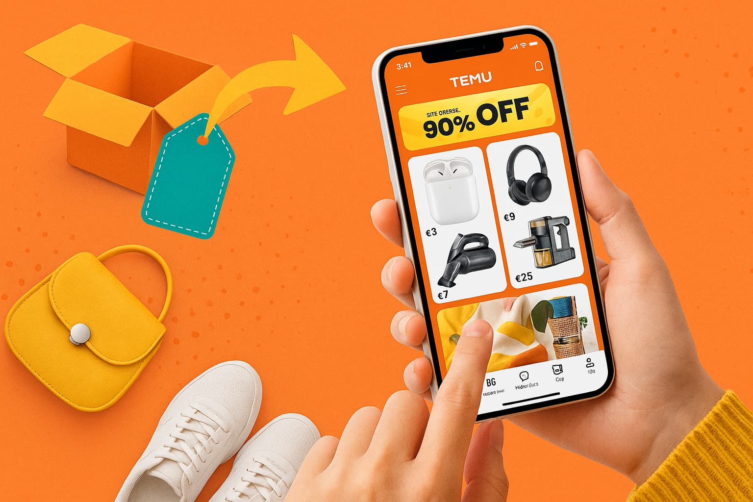 Heutige Angebote auf Temu – Die besten Deals des Tages entdecken