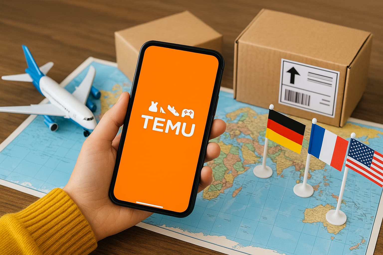 Internationale Versandoptionen von Temu: Schnell, Sicher, Weltweit