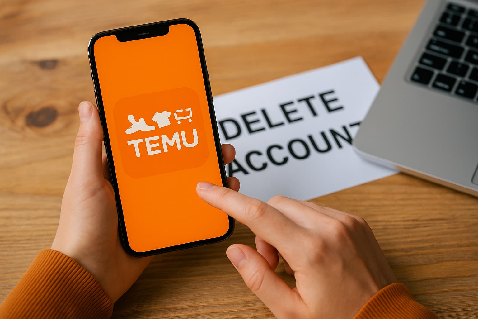 Temu-Konto löschen ohne Risiko und mit klaren Schritten