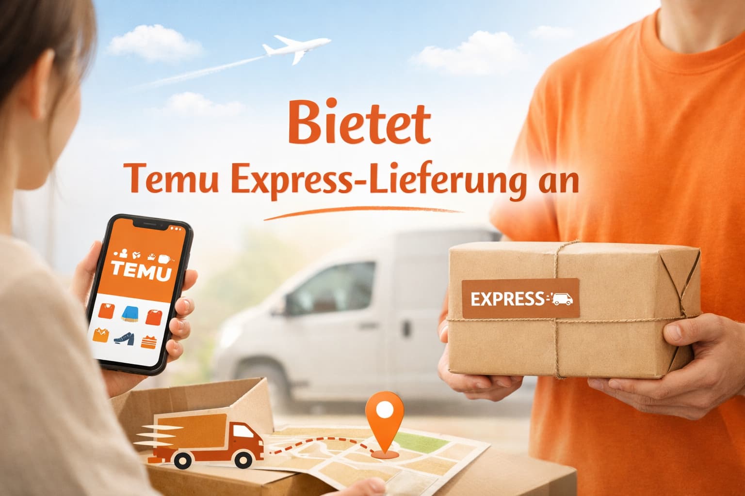 Bietet Temu Express-Lieferung an oder nur Standardversand?