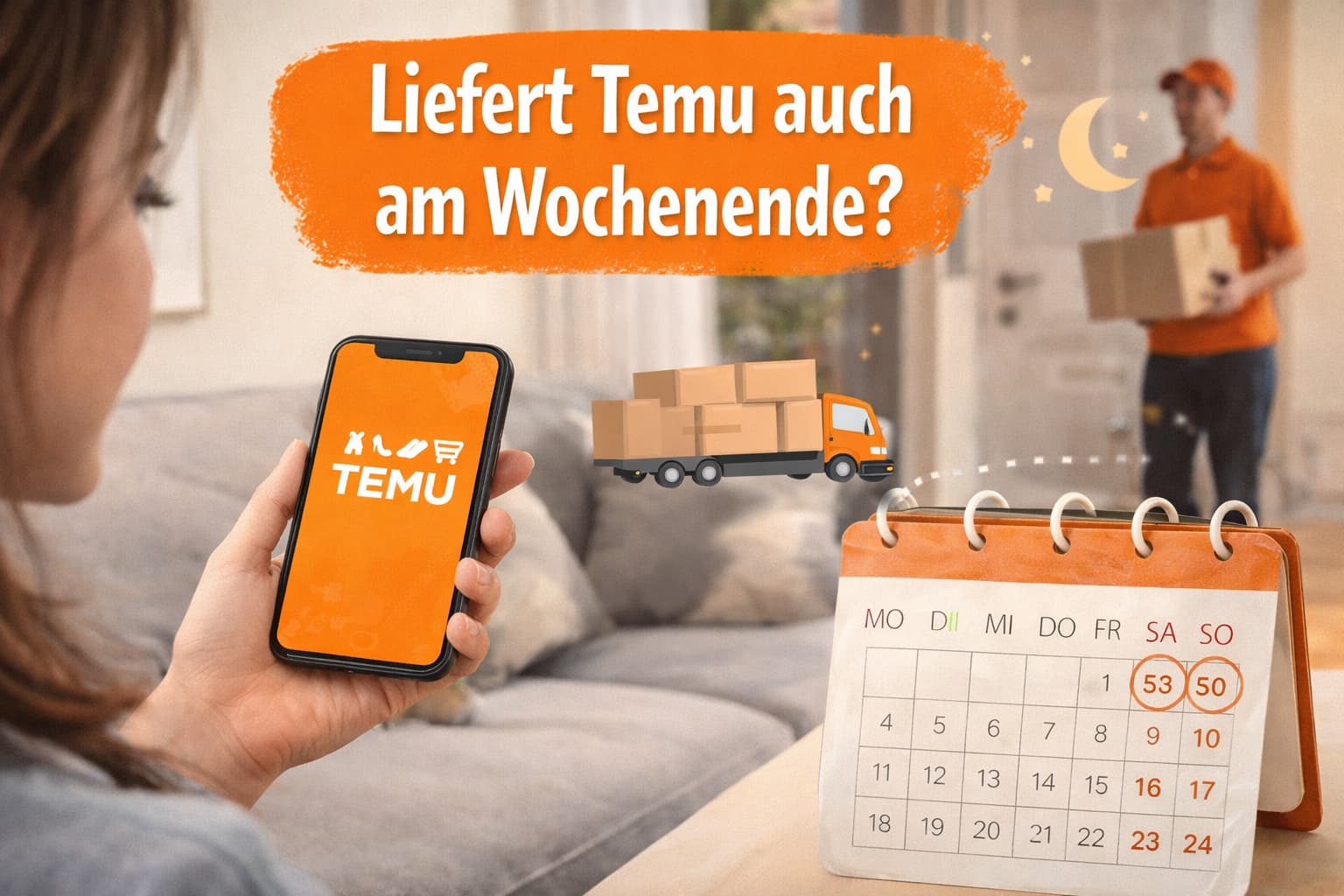 Liefert Temu auch am Wochenende? Alle Infos zur Lieferung