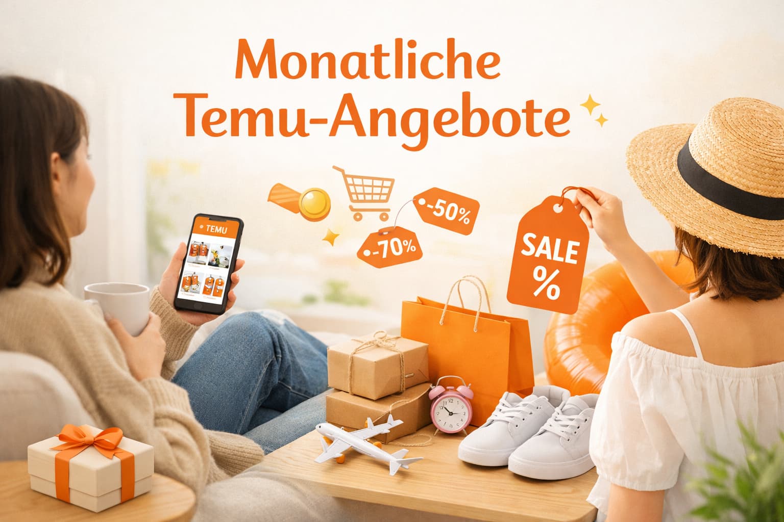 Monatliche Temu-Angebote clever nutzen und sparen