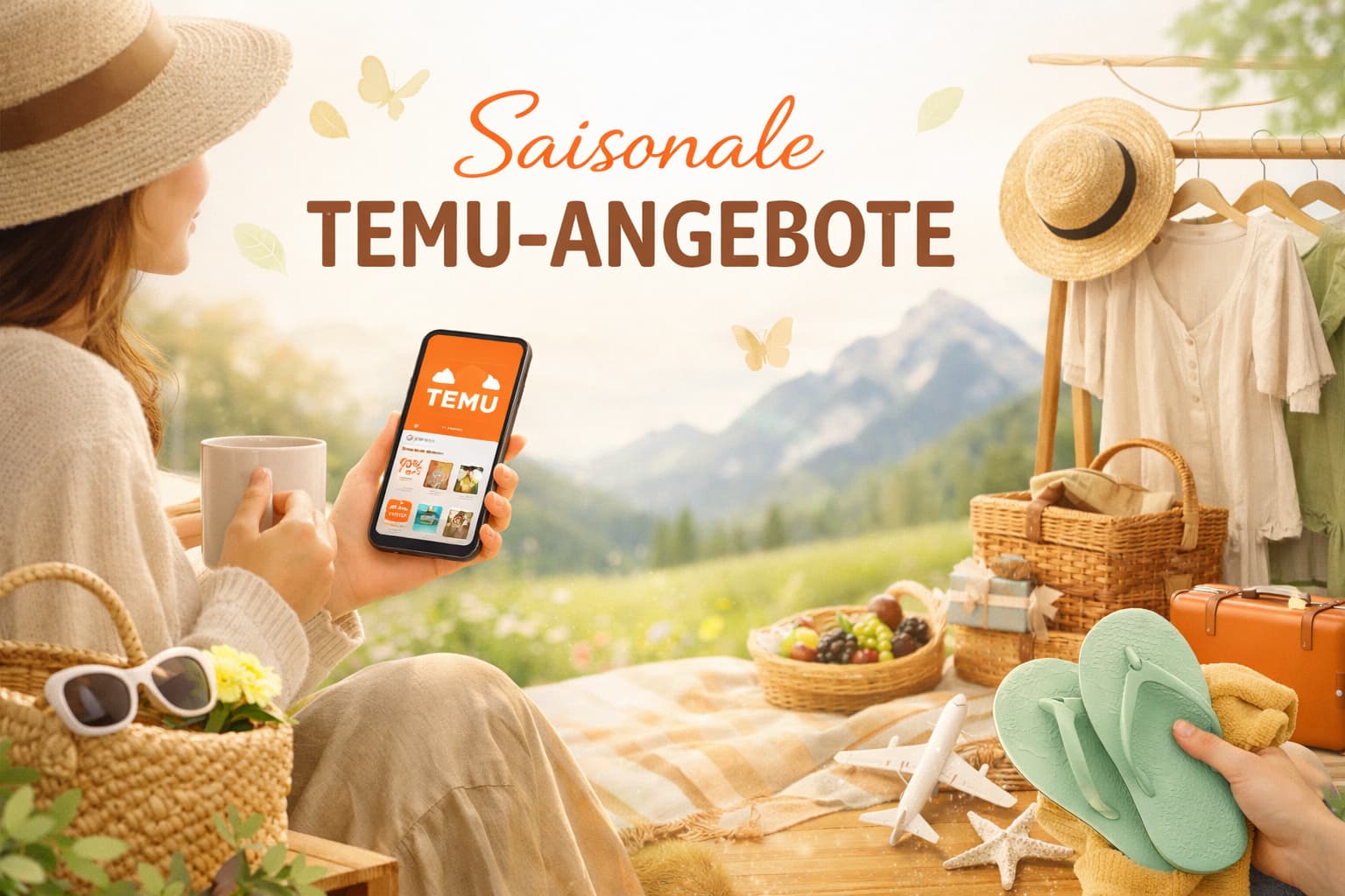 Saisonale Temu-Angebote für smartes Einkaufen das ganze Jahr