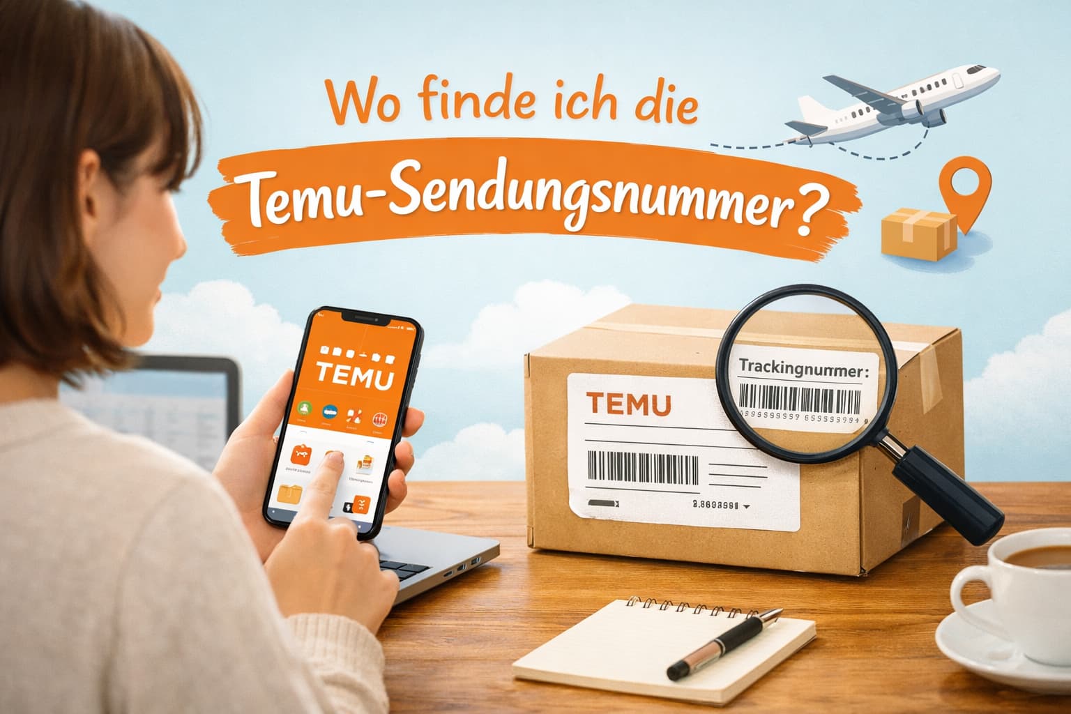 Wo finde ich die Temu-Sendungsnummer einfach erklärt