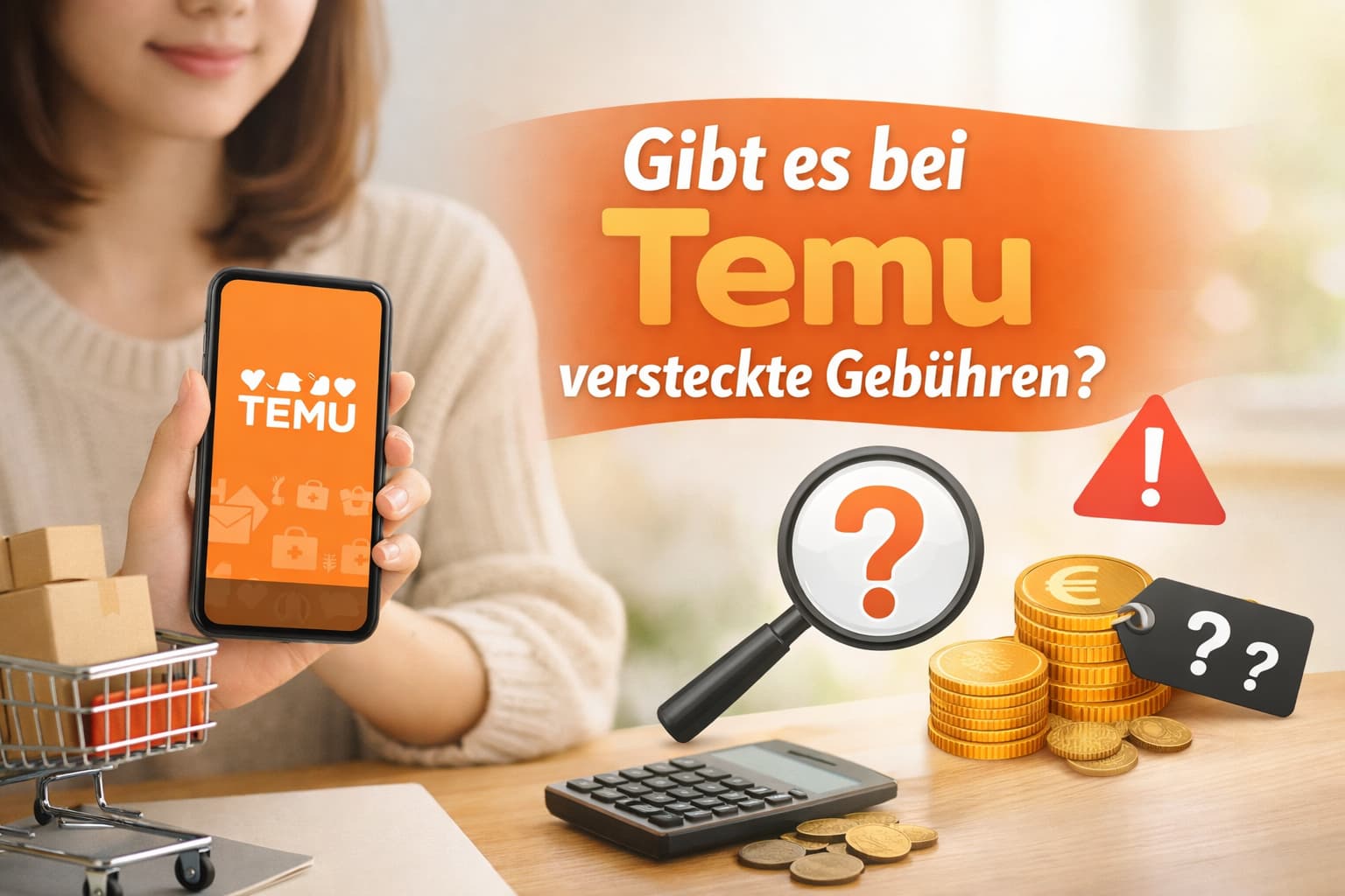 Gibt es bei Temu versteckte Gebühren? Alles zur App