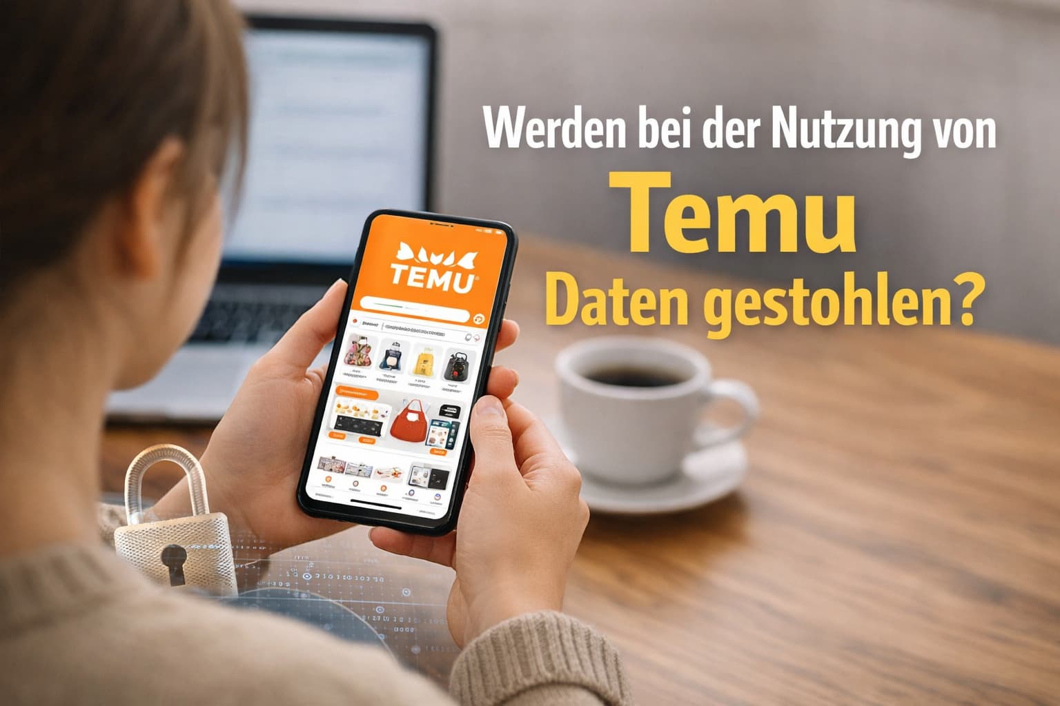 Werden bei der Nutzung von Temu Daten gestohlen?